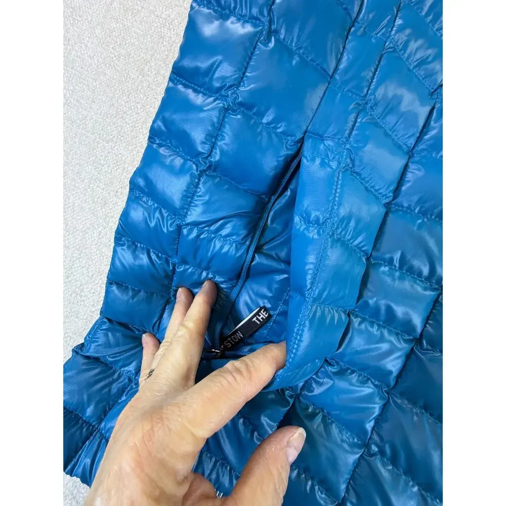 The North Face Men Blue XL NWT ThermoBall Full Zip Insulated Vest Outdoor Hiking